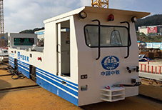 盾構(gòu)機(jī)后配套電瓶機(jī)車編組